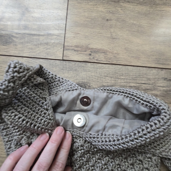 Emanuel Geraldo Gray Crochet Bag - Picture 6 of 10